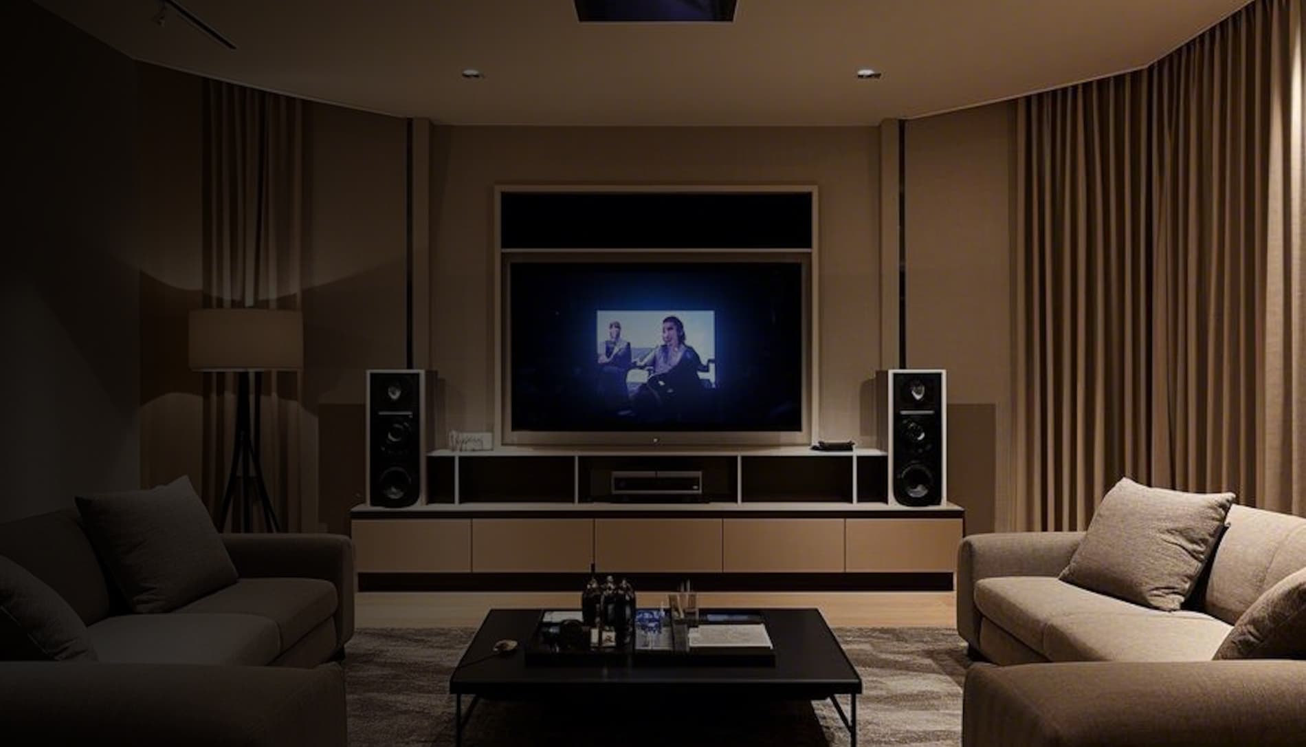 High-End Audiophile Listening Room
